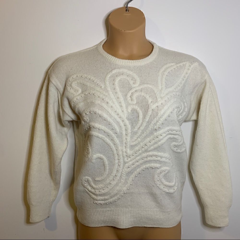 Vintage Carducci Lambswool & Rabbit Hair Sweater M